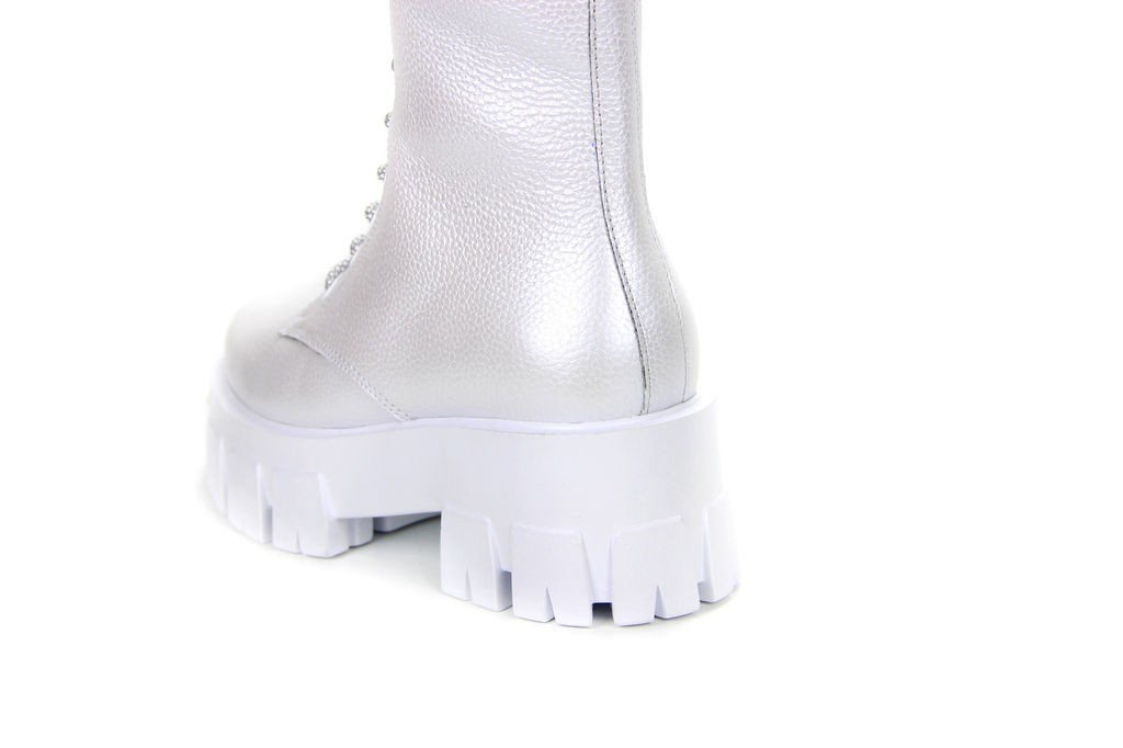 Ботинки 341.90200w.white /байка