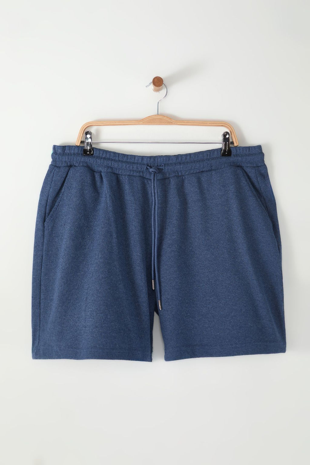 TRENDYOL MAN Lacivert Regular/Normal Kesim Basic Dokulu Buyuk Beden Sort & Bermuda TMNSS25AP00000 - Trendyolmilla фото 7