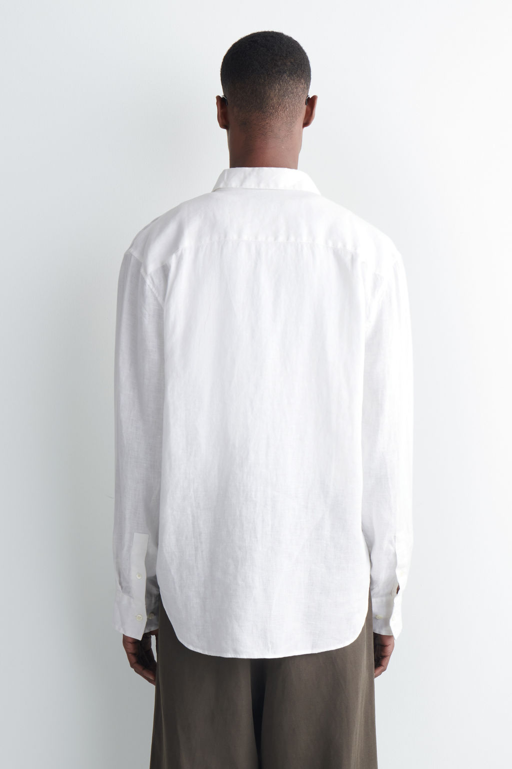 CAMISA DE LINO RELAXED FIT - H&m фото 5