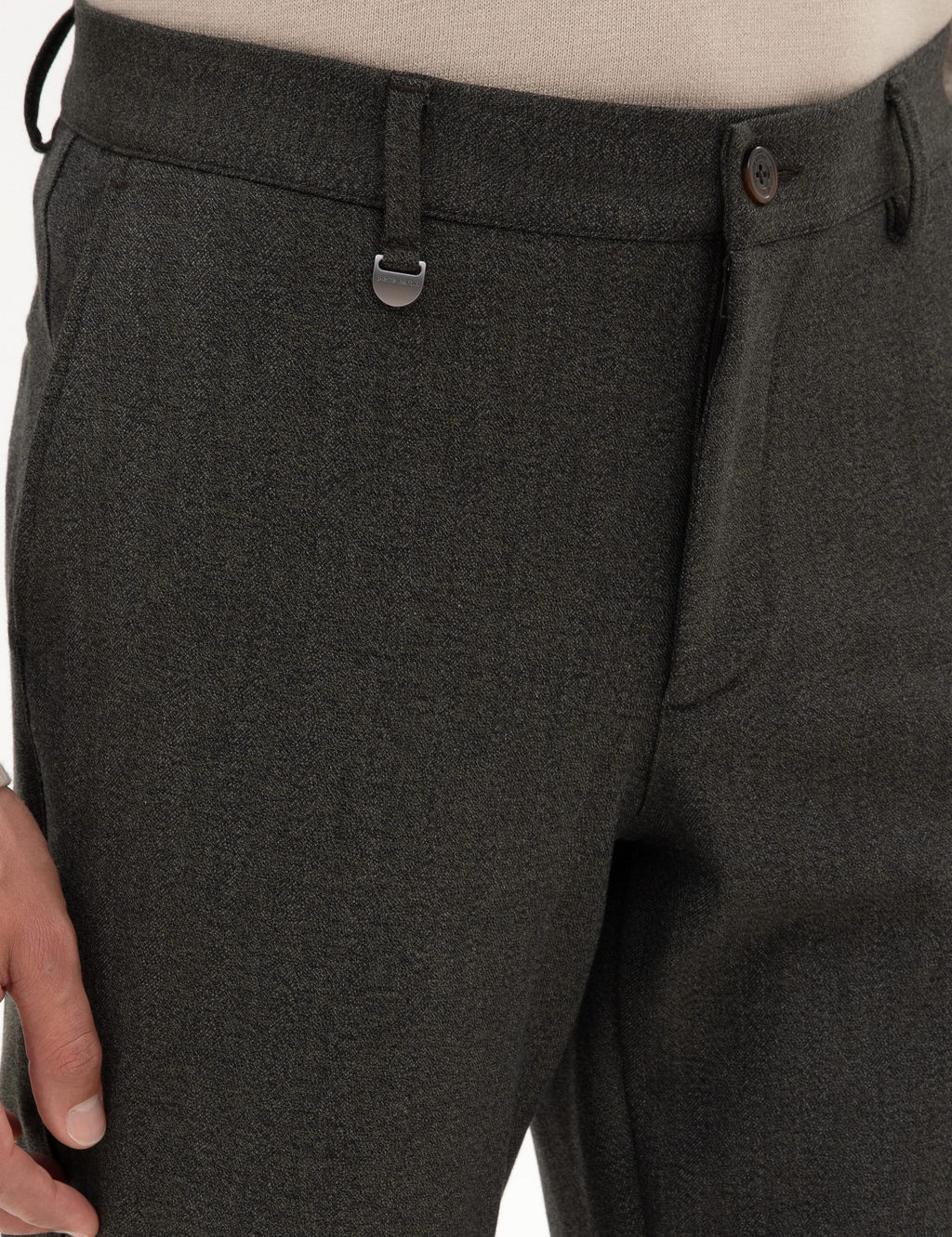 Haki Slim Fit Kuma_ Pantolon - Pierre cardin фото 5