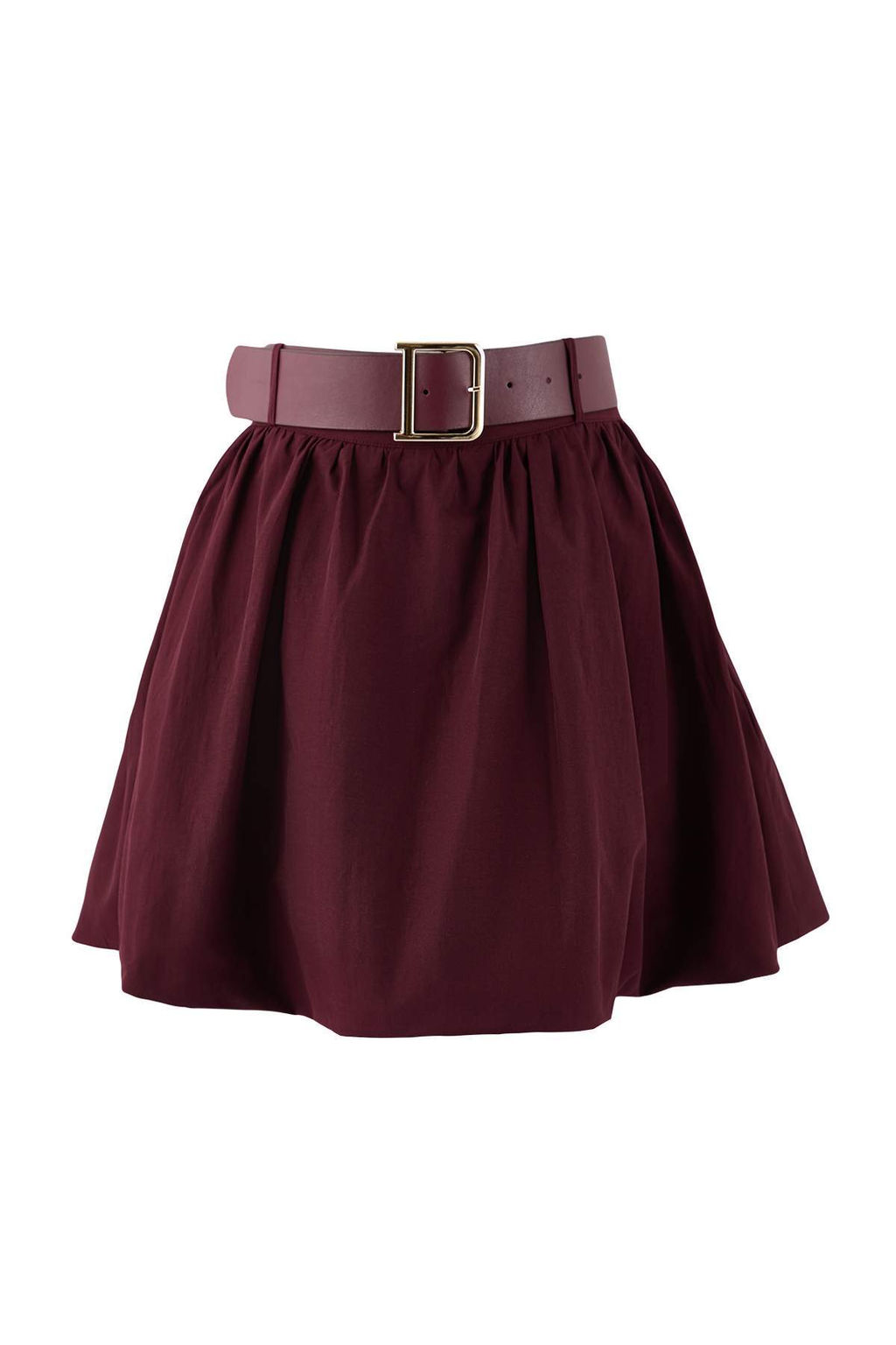 Limited Edition Siyah Sort Astarl? Kemerli Ekstra K?sa/Super Mini Balon Etek TPRAW26ET00003 - Trendyolmilla фото 13