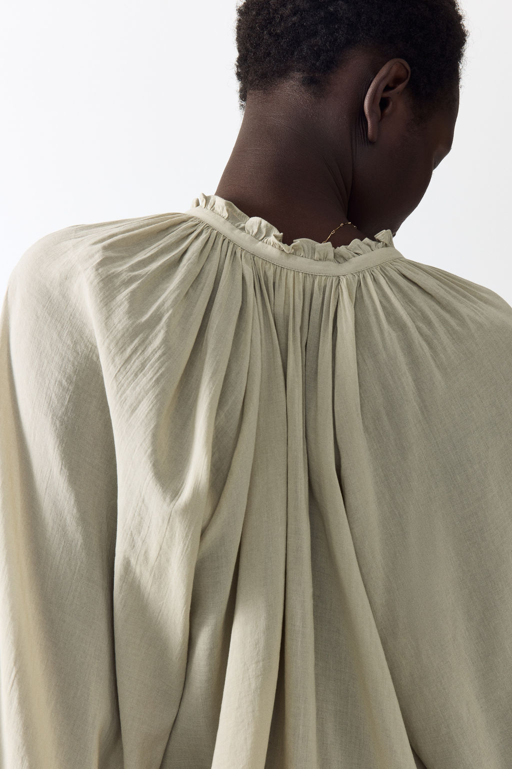 Blusa oversize en mezcla de algod?n - H&m фото 7