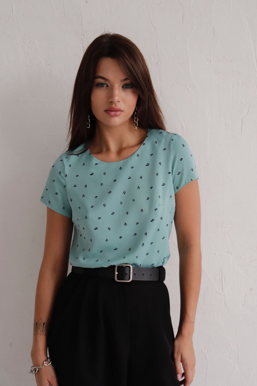 Блуза с коротким рукавом - Martichelli фото 43