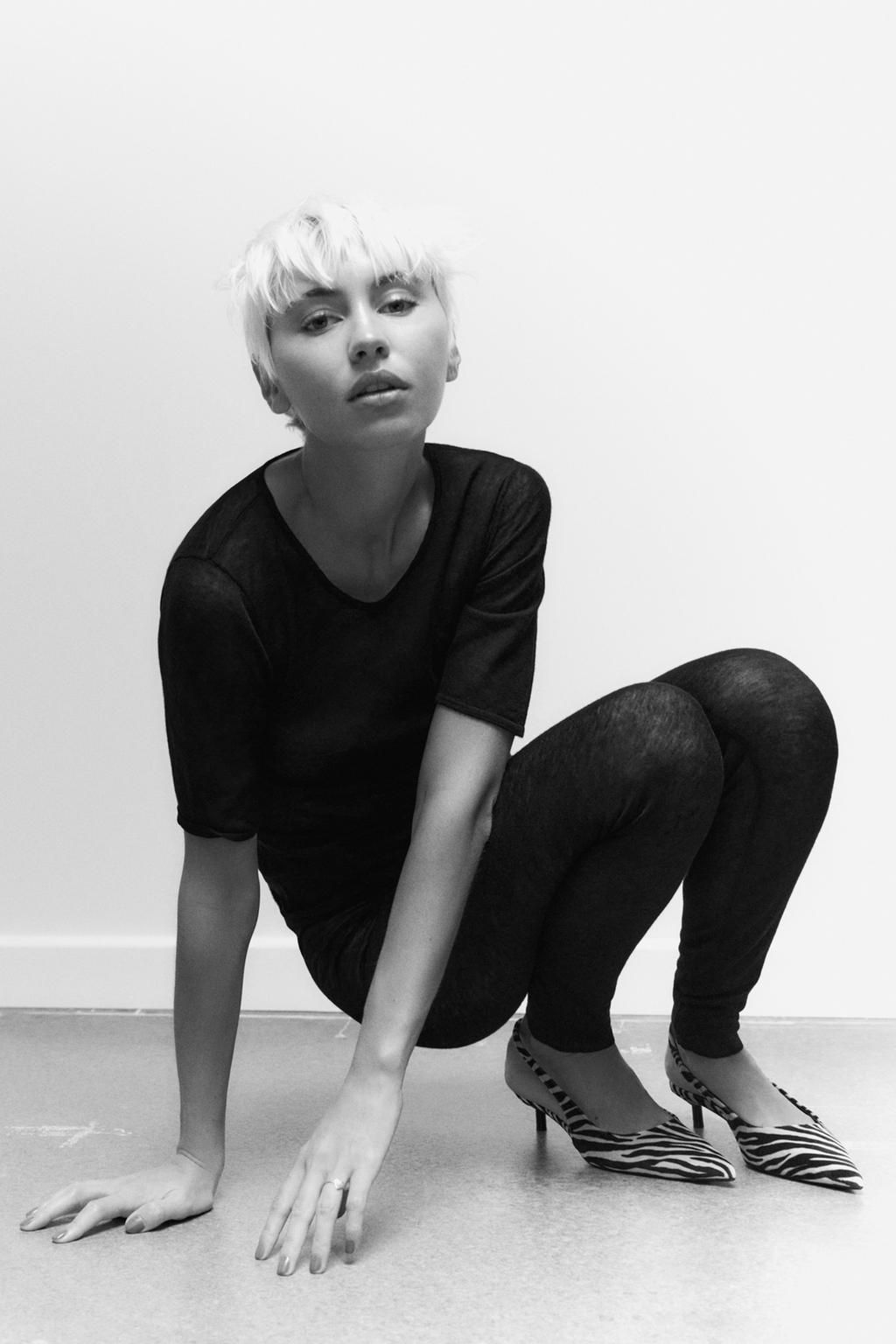 100% WOOL T-SHIRT - Zara фото 2