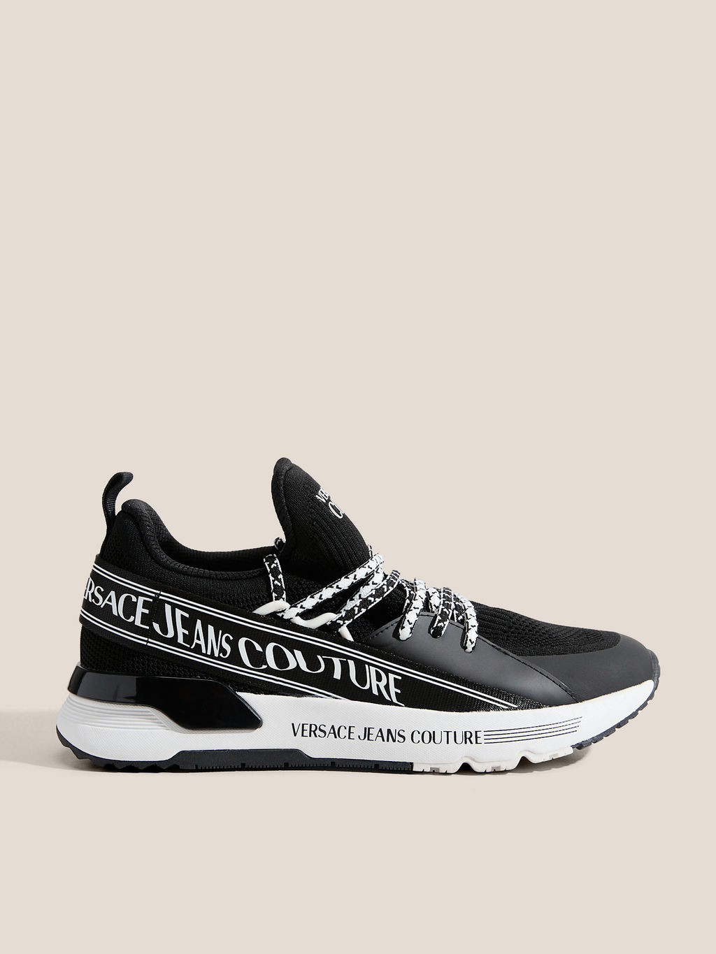 Мужские кроссовки VERSACE JEANS COUTURE DYNAMIC Артикул 4606469, черный
