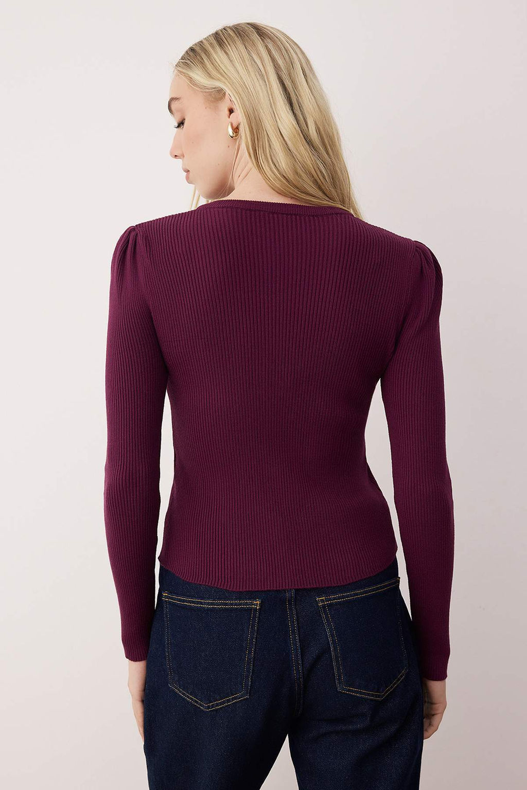 TRENDYOLMILLA Ekru Premium Iplik/Ozel Iplik Bisiklet Yaka Triko H?rka TWOSS25HI00007  фото 4