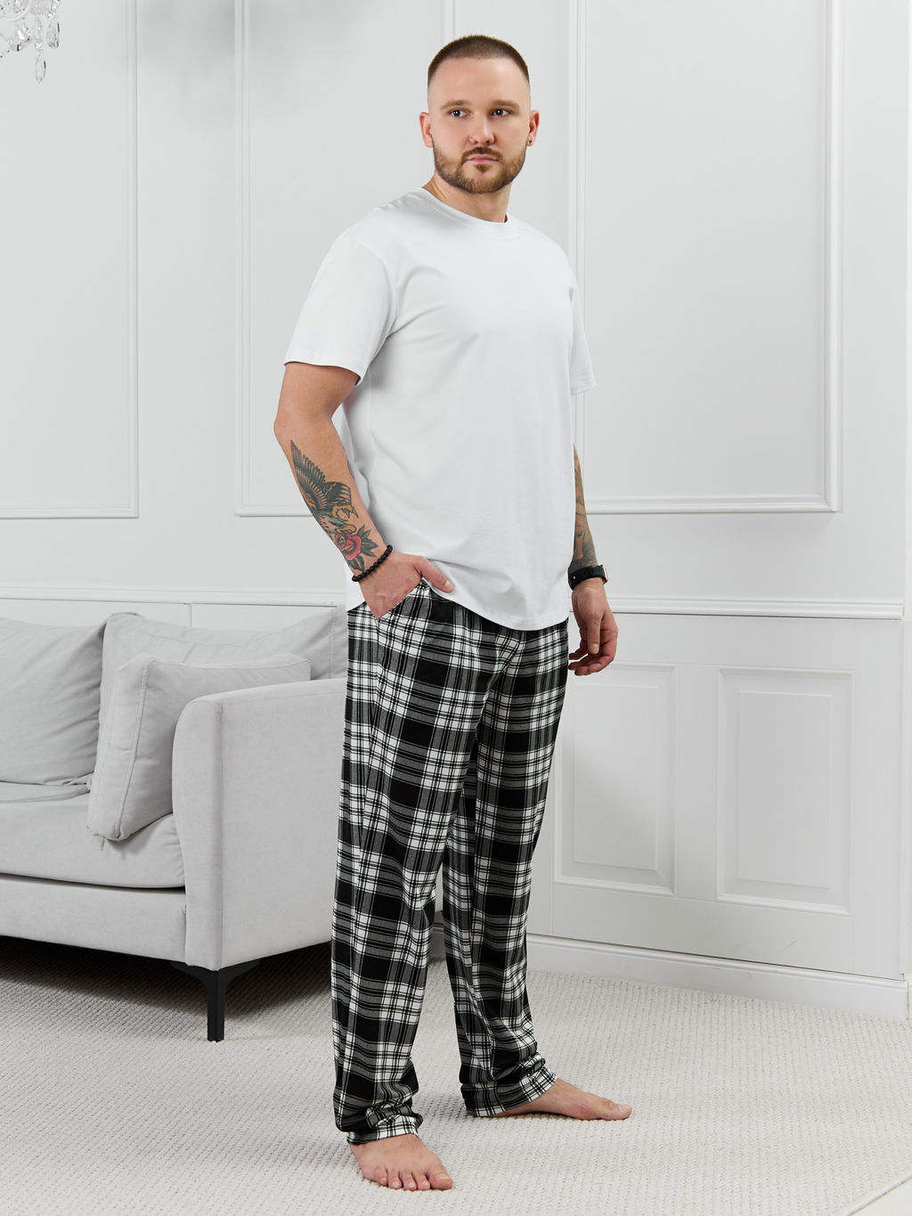 Брюки мужские Тор-1.1 из хлопка - Виотекс фото 49