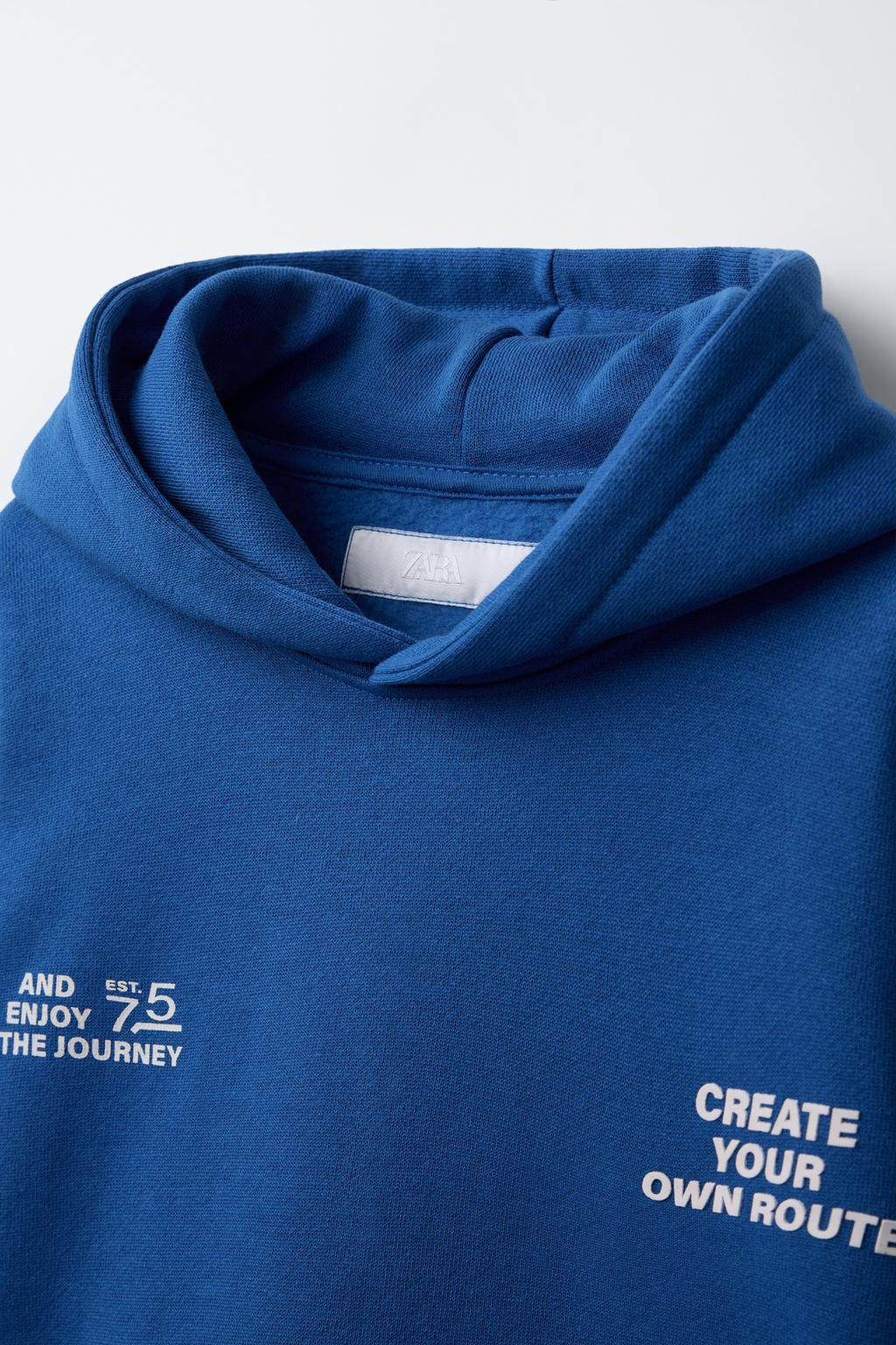 SLOGAN PRINT HOODIE - Zara фото 4