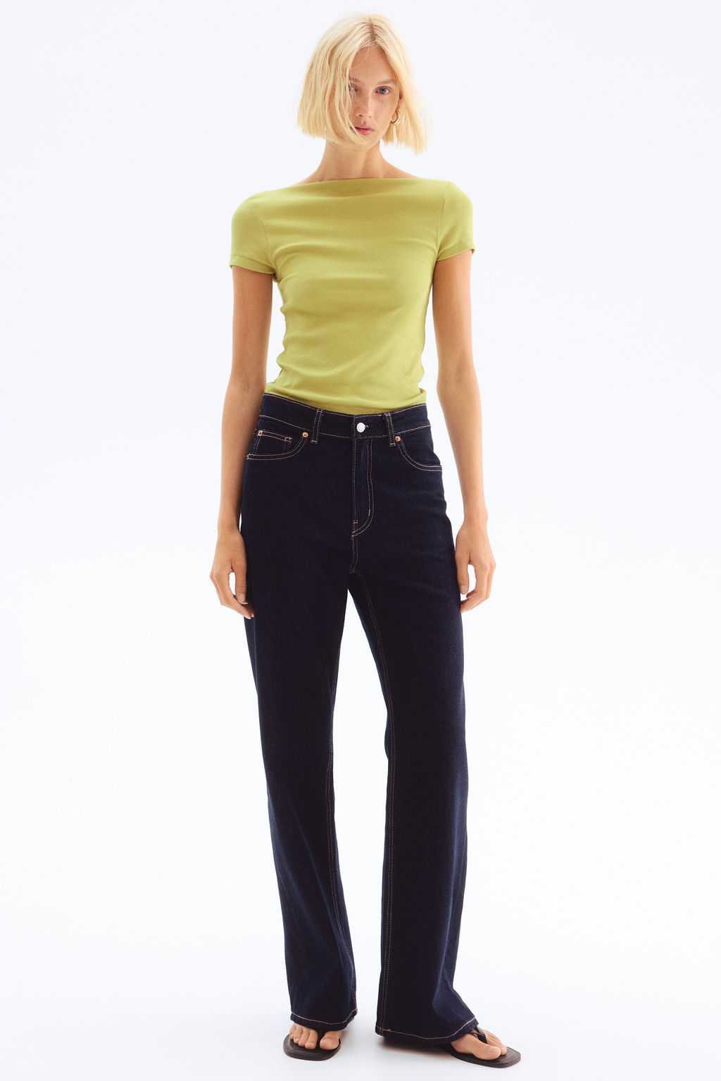 Top de canal? con escote barco - H&m фото 3