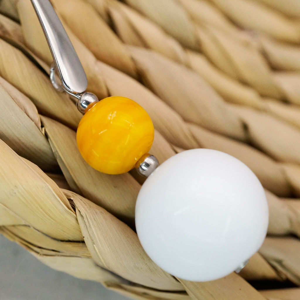 Серьги из муранского стекла SUNSHINE LS3491