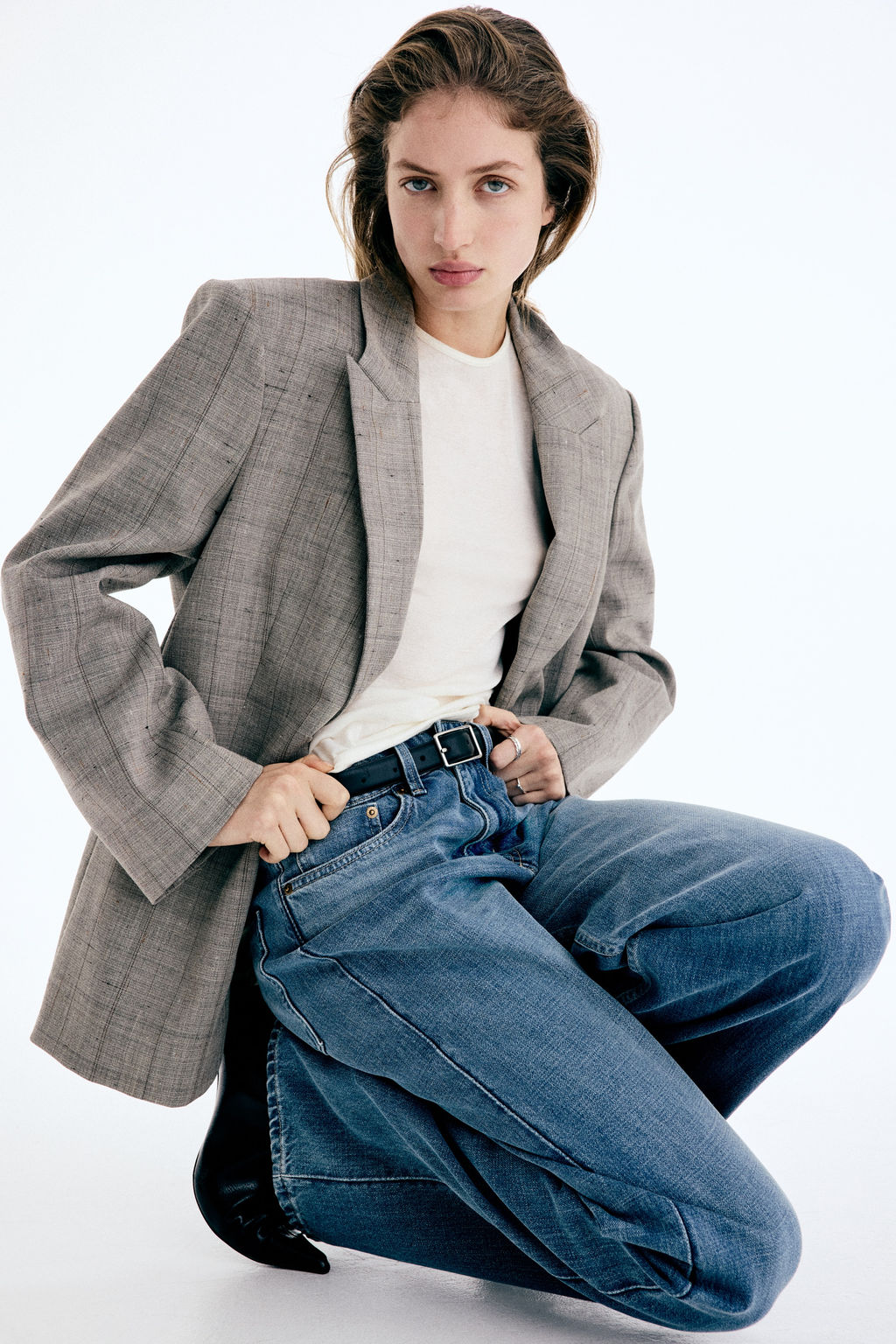 Wide High Jeans - H&m фото 13