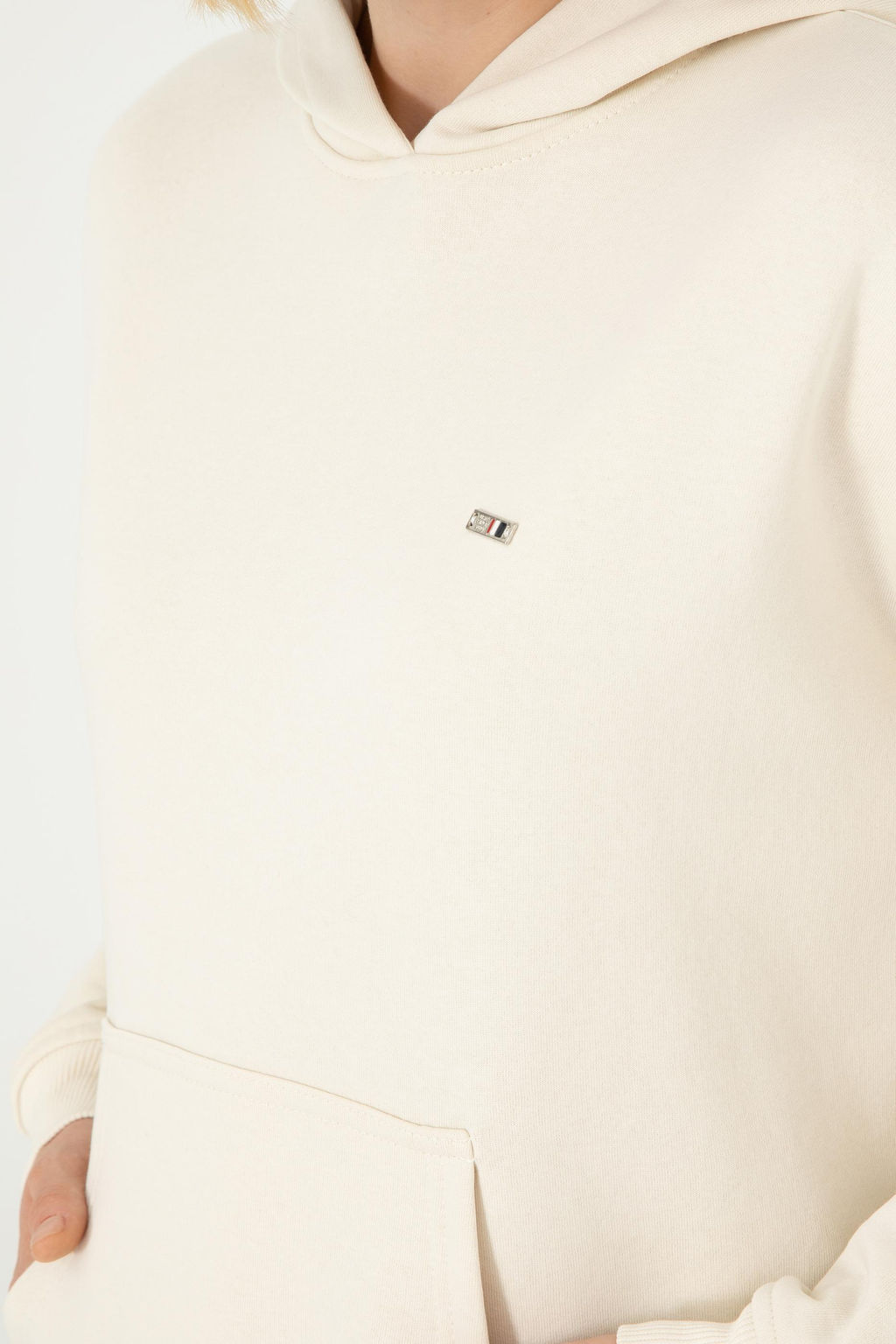 Женский кремовый свитшот - U.s. polo assn фото 14