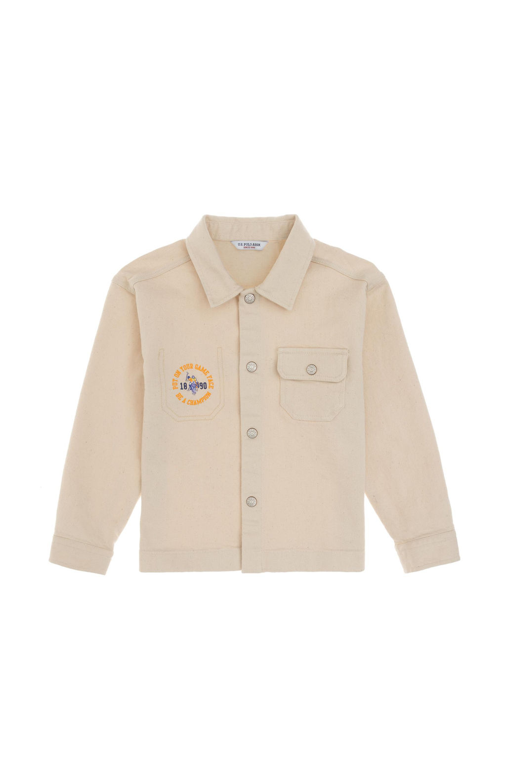 Erkek _ocuk Krem Uzun Kollu G_mlek Sepette S_rpriz _ndirim - U.s. polo assn фото 2