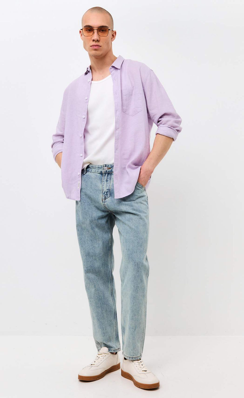 Джинсы F511-0155 l.blue - Fine joyce фото 2