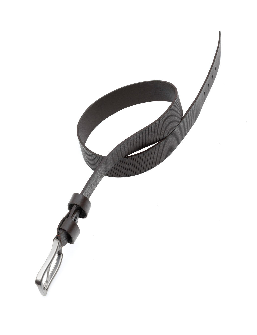 Kahverengi Denim Kemer