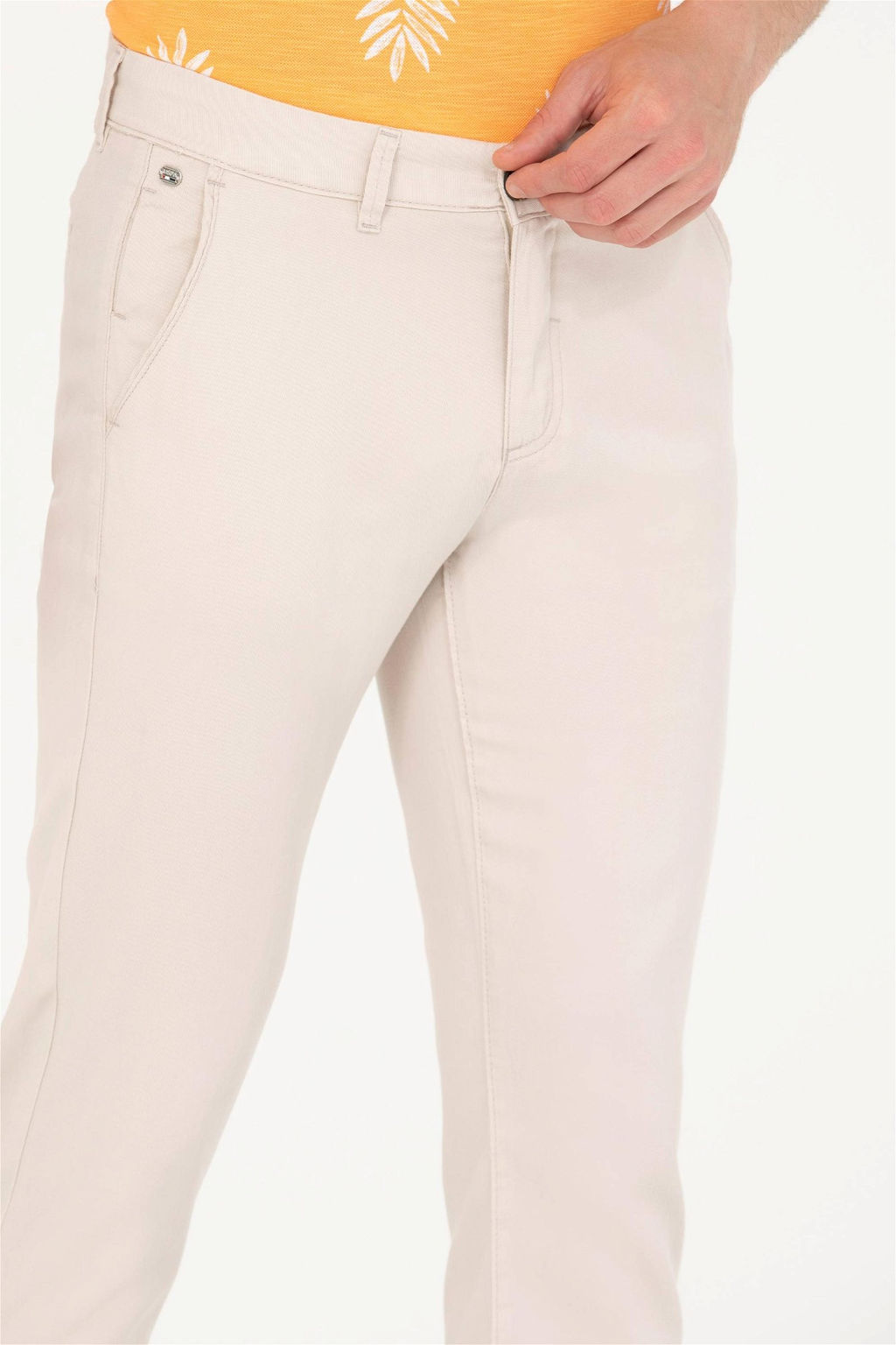 Мужские брюки из плотной ткани Stone - U.s. polo assn фото 12