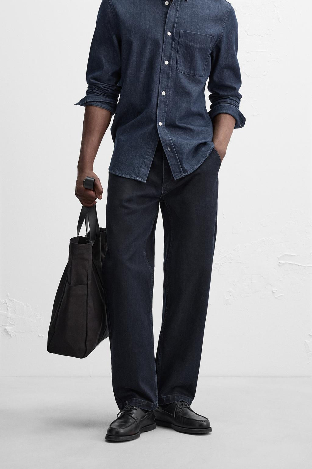 STRAIGHT-LEG JEANS - Zara фото 2