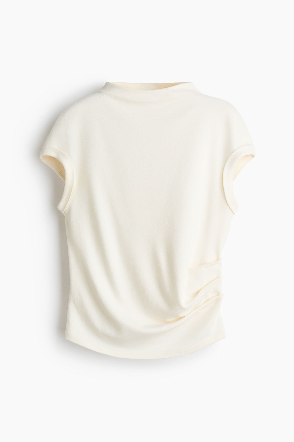 Top drapeado en punto fino - H&m фото 2