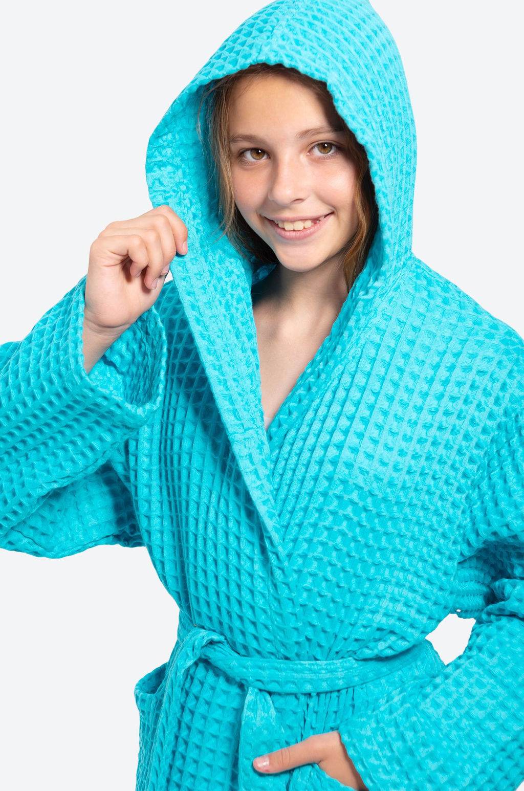 Детский вафельный халат Бохо Happy Fox Home  фото 23