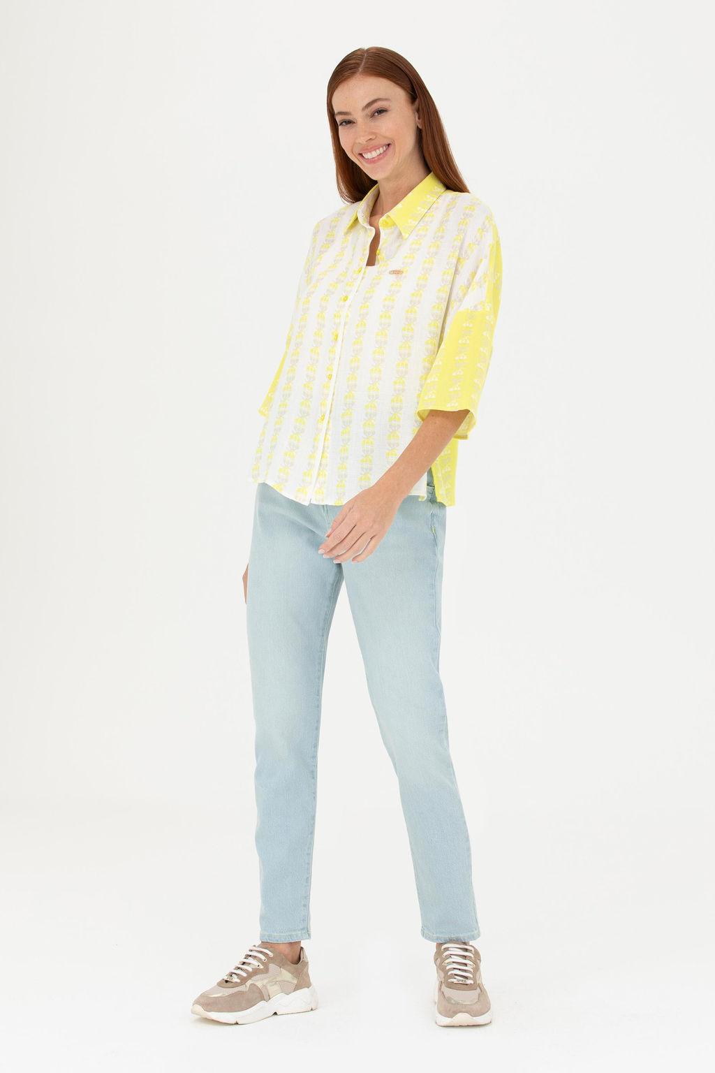 Женские голубые джинсовые брюки - U.s. polo assn фото 8