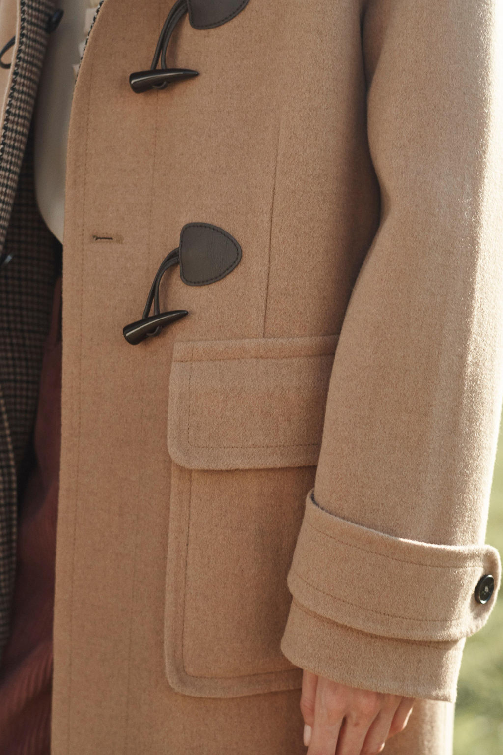 LIMITED EDITION WOOL BLEND COAT - Zara фото 3