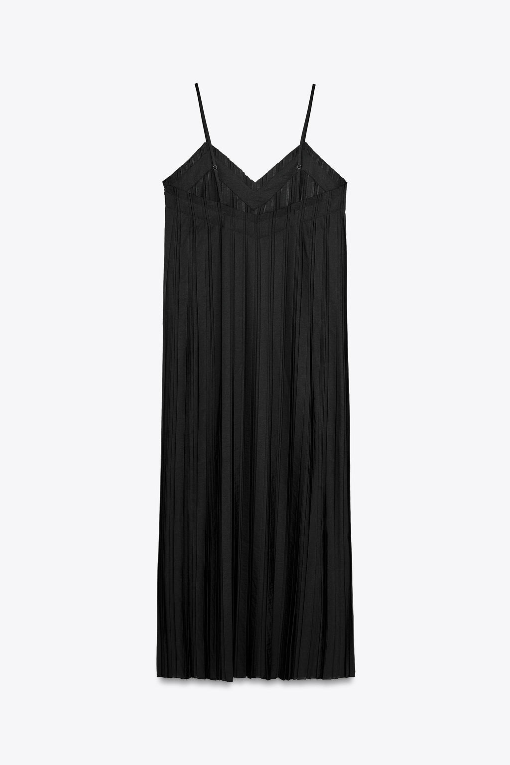 ZW COLLECTION PLEATED MIDI DRESS - Zara фото 13