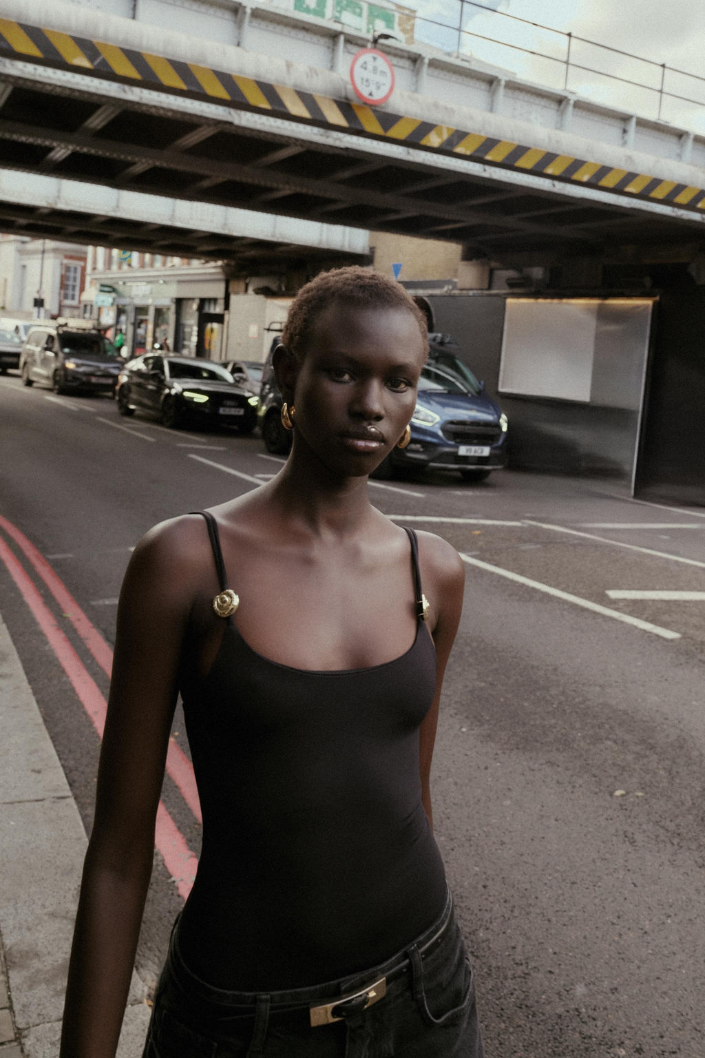 BODY FORNITURA POLIAMIDA / Negro - Zara фото 3