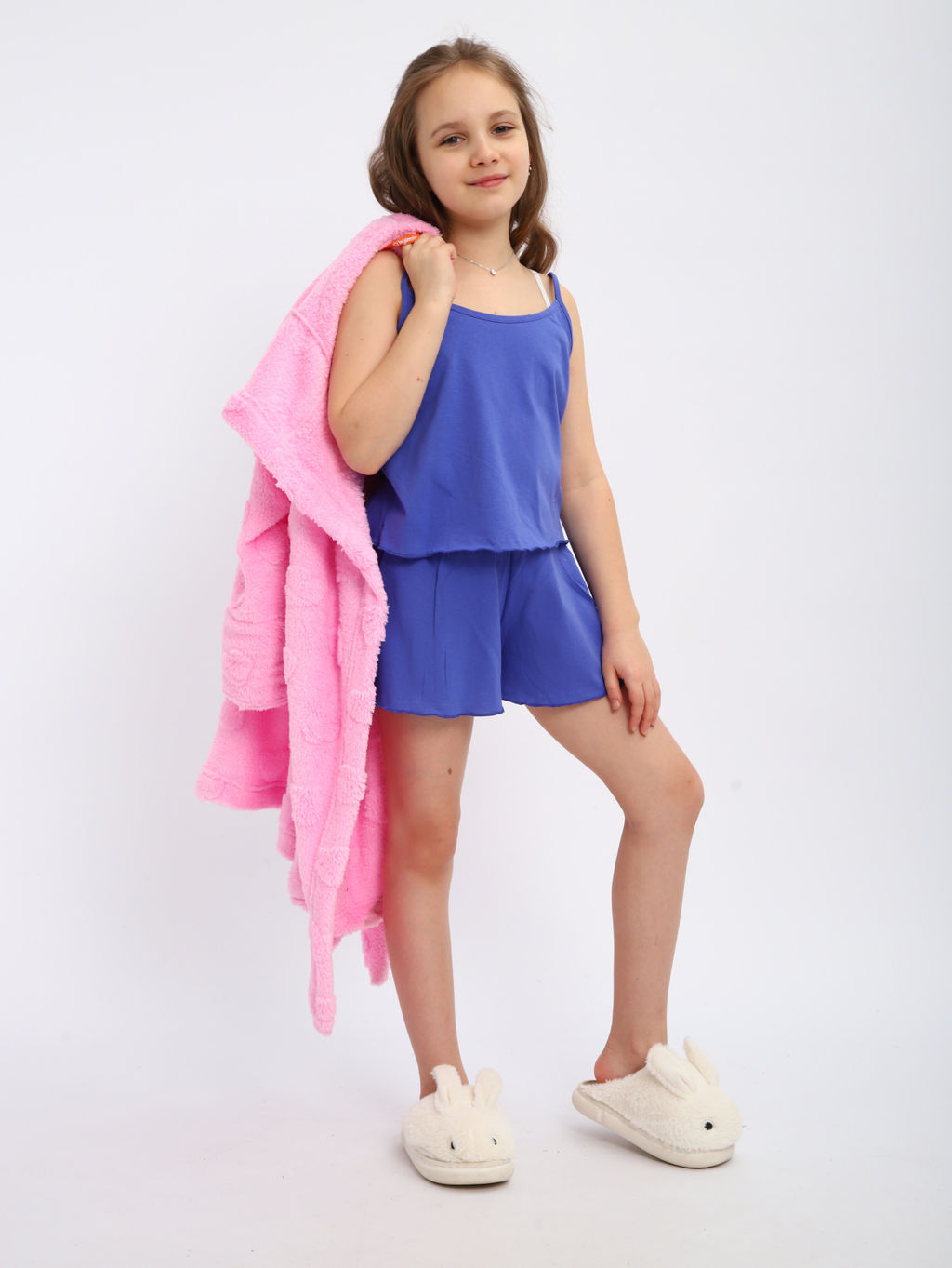 Халат "Отдых" розовый