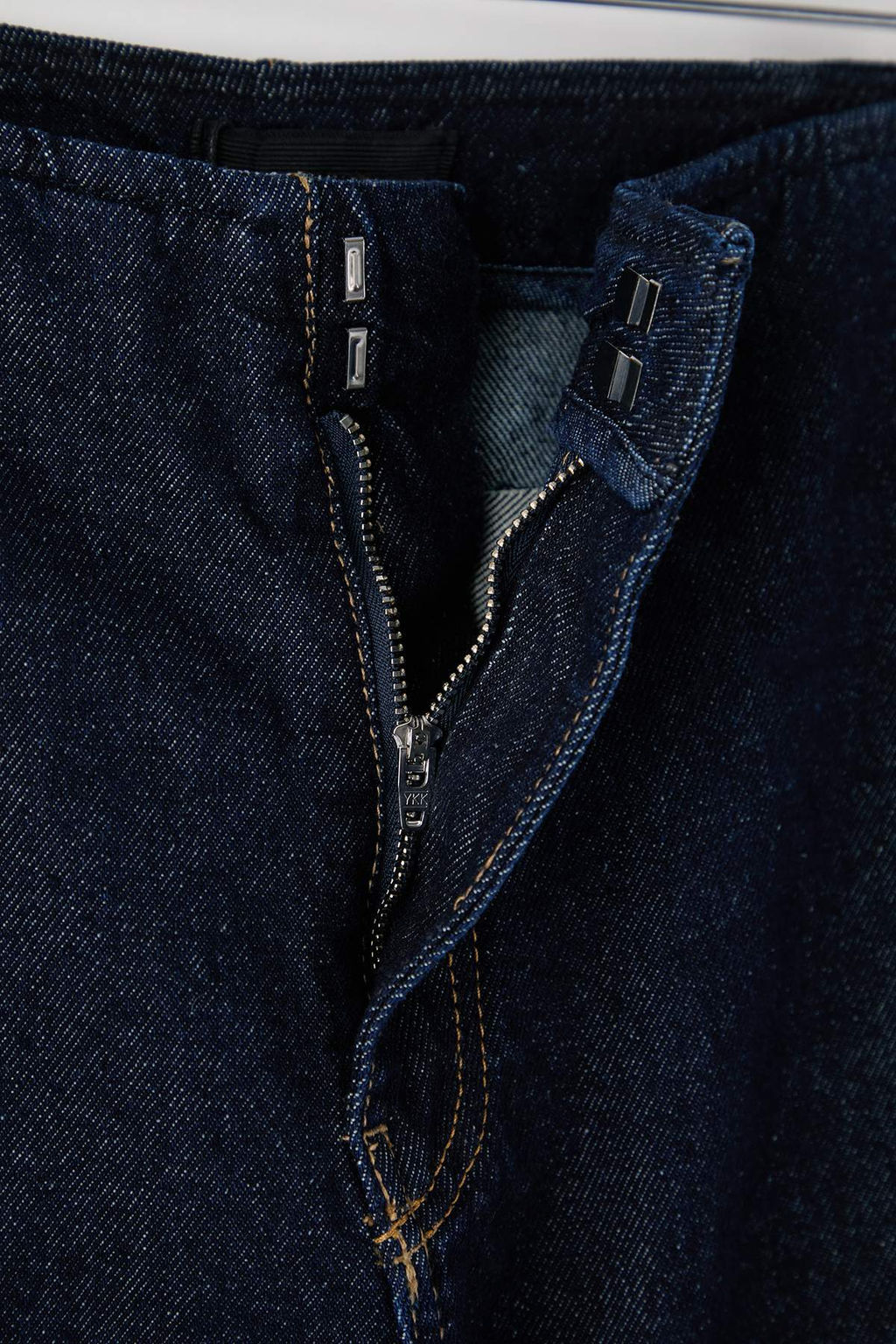 Trendyol Studio Koyu Mavi Bel Detayl? Yuksek Bel Baggy Jeans TWOAW26JE00243 - Trendyolmilla фото 5