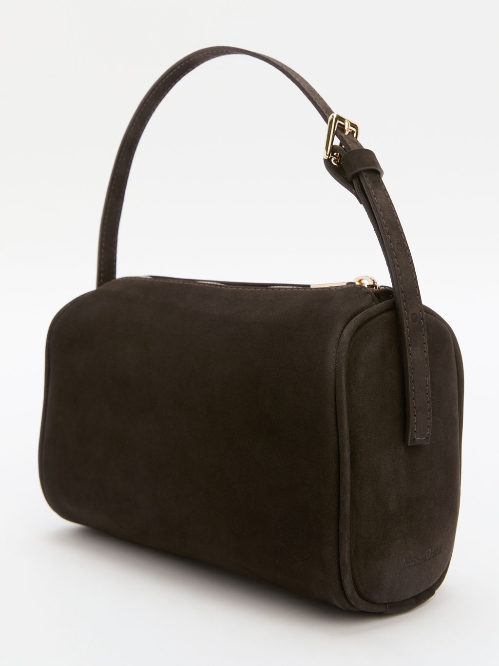Женская сумка с ручками MAISON DAVID MARY MINI Артикул 4489239, шоколадный  фото 3