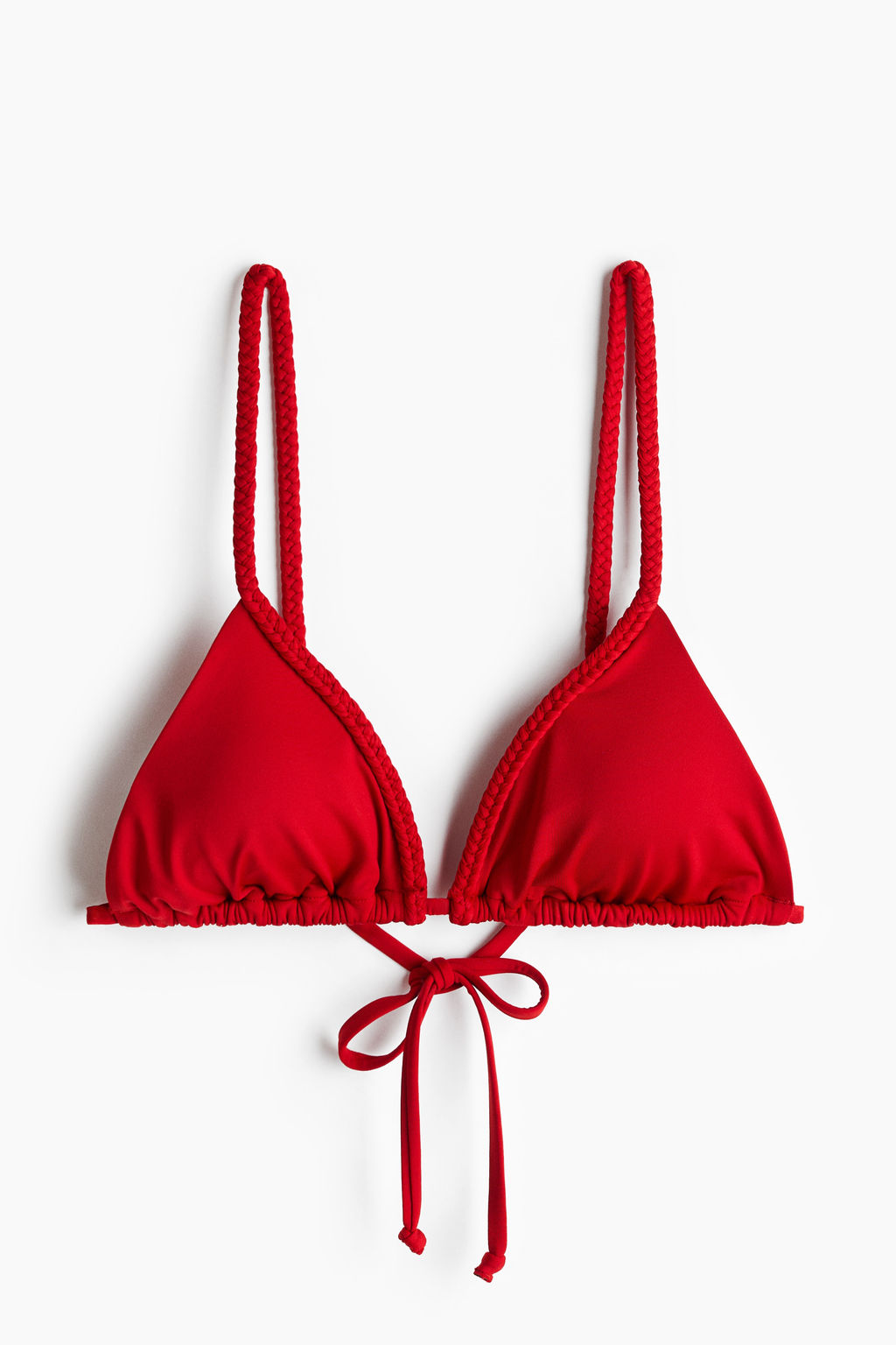 Top de bikini triangular con relleno - H&m фото 2