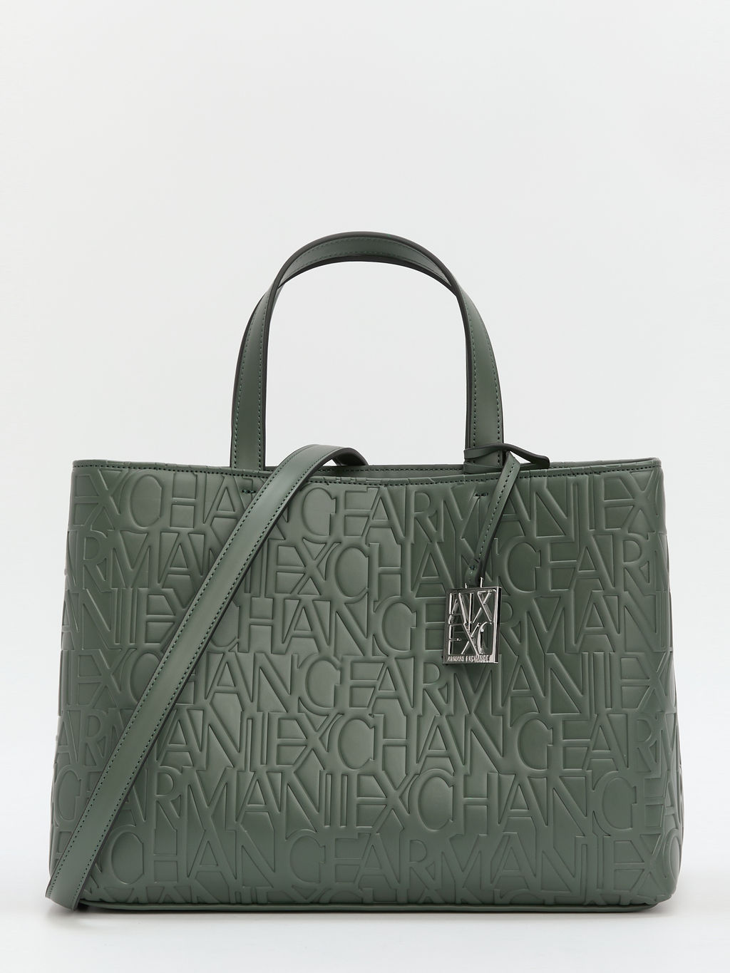 Женский тоут ARMANI EXCHANGE LIZ Артикул 4081426, серо-зеленый
