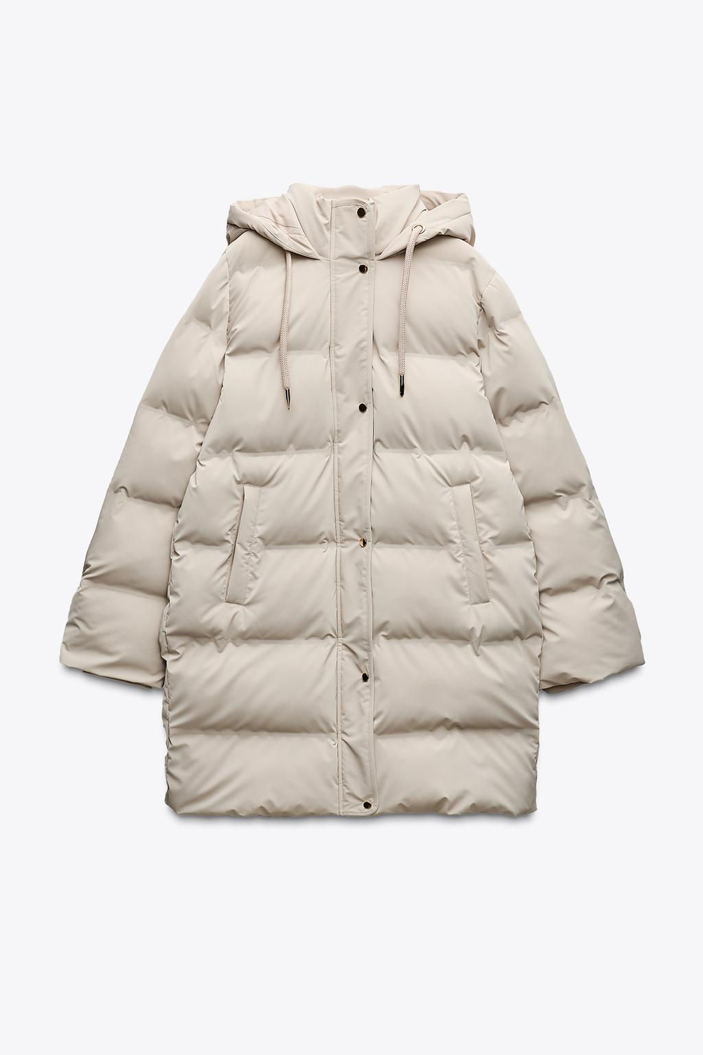 PADDED HOODED WINDPROOF ANORAK - Zara фото 4