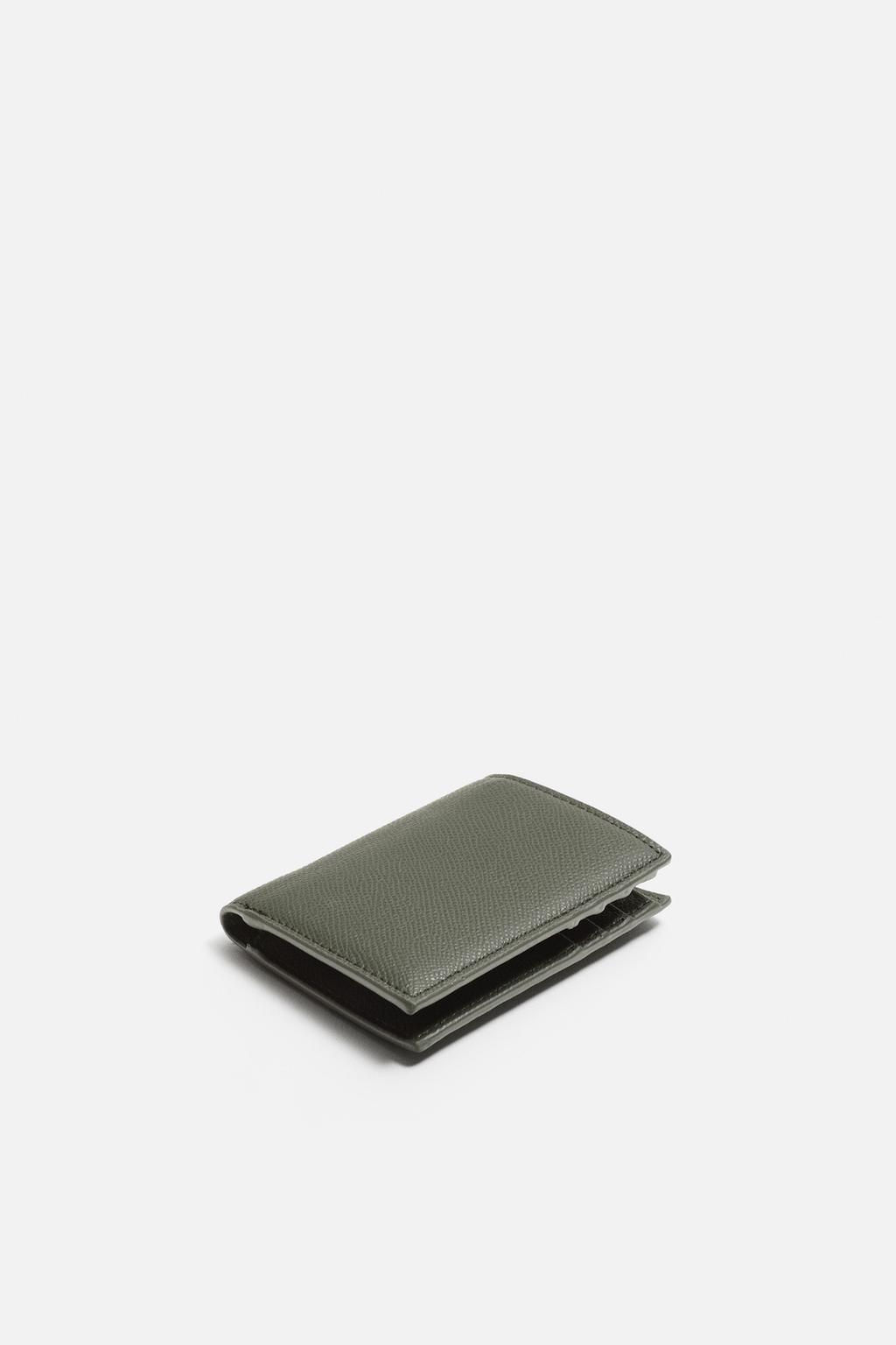 TEXTURED VERTICAL CARD HOLDER - Zara фото 2
