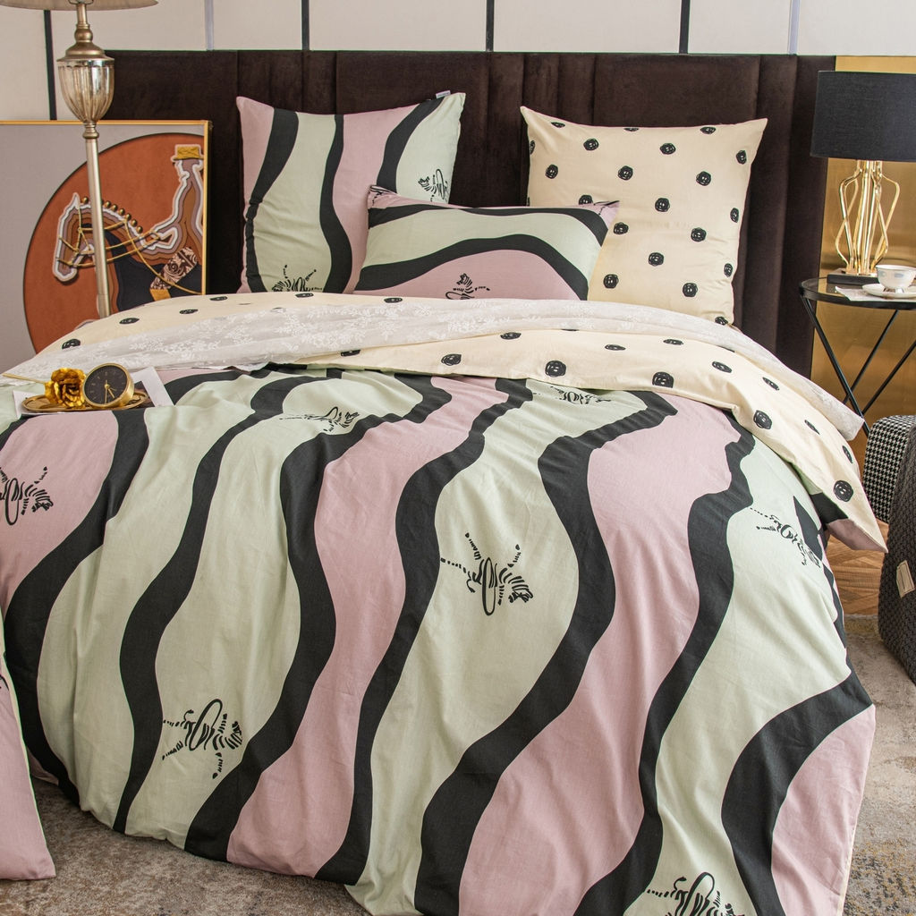 Комплект постельного белья Сатин 100% хлопок C607 Евро/70-70 2 шт;50-70 2 шт - Ситрейд фото 2