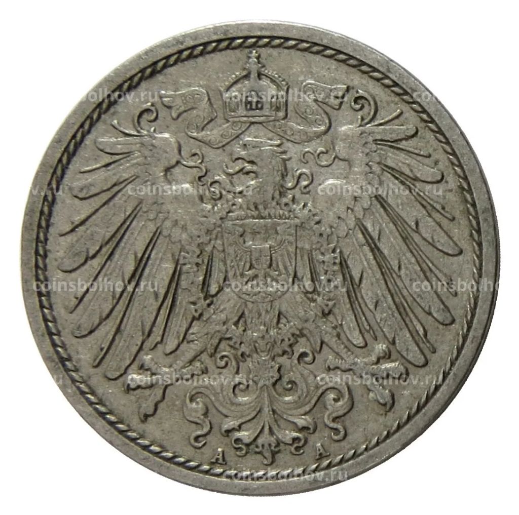 10 пфеннигов 1911 года A Германия
