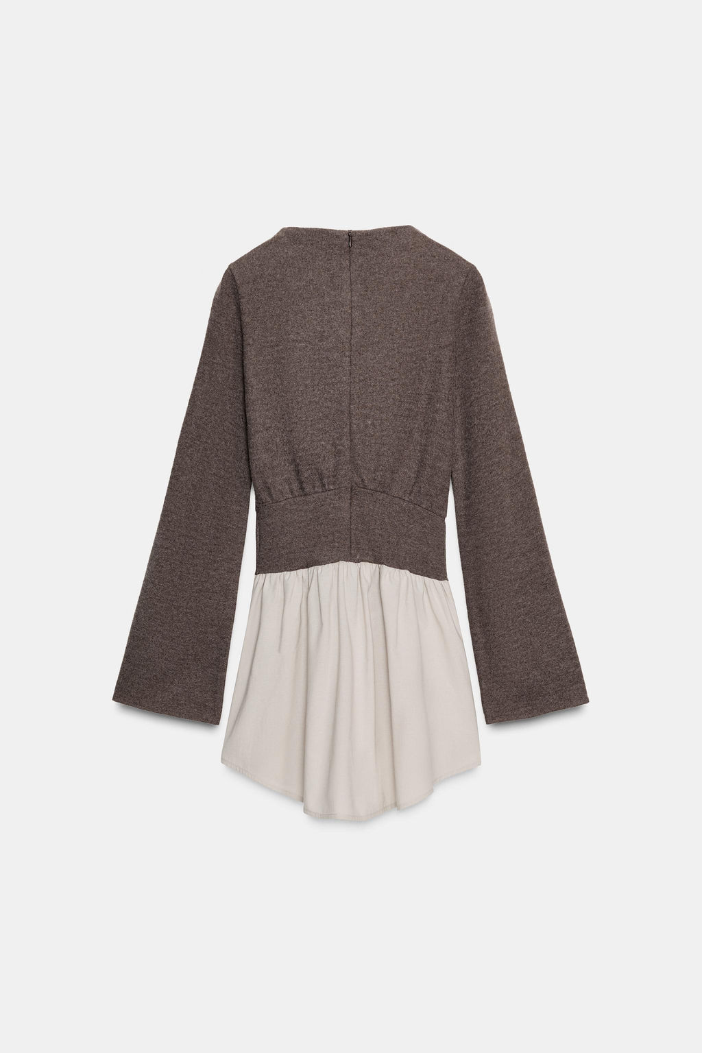CONTRAST DRESS WITH STUDS - Zara фото 5