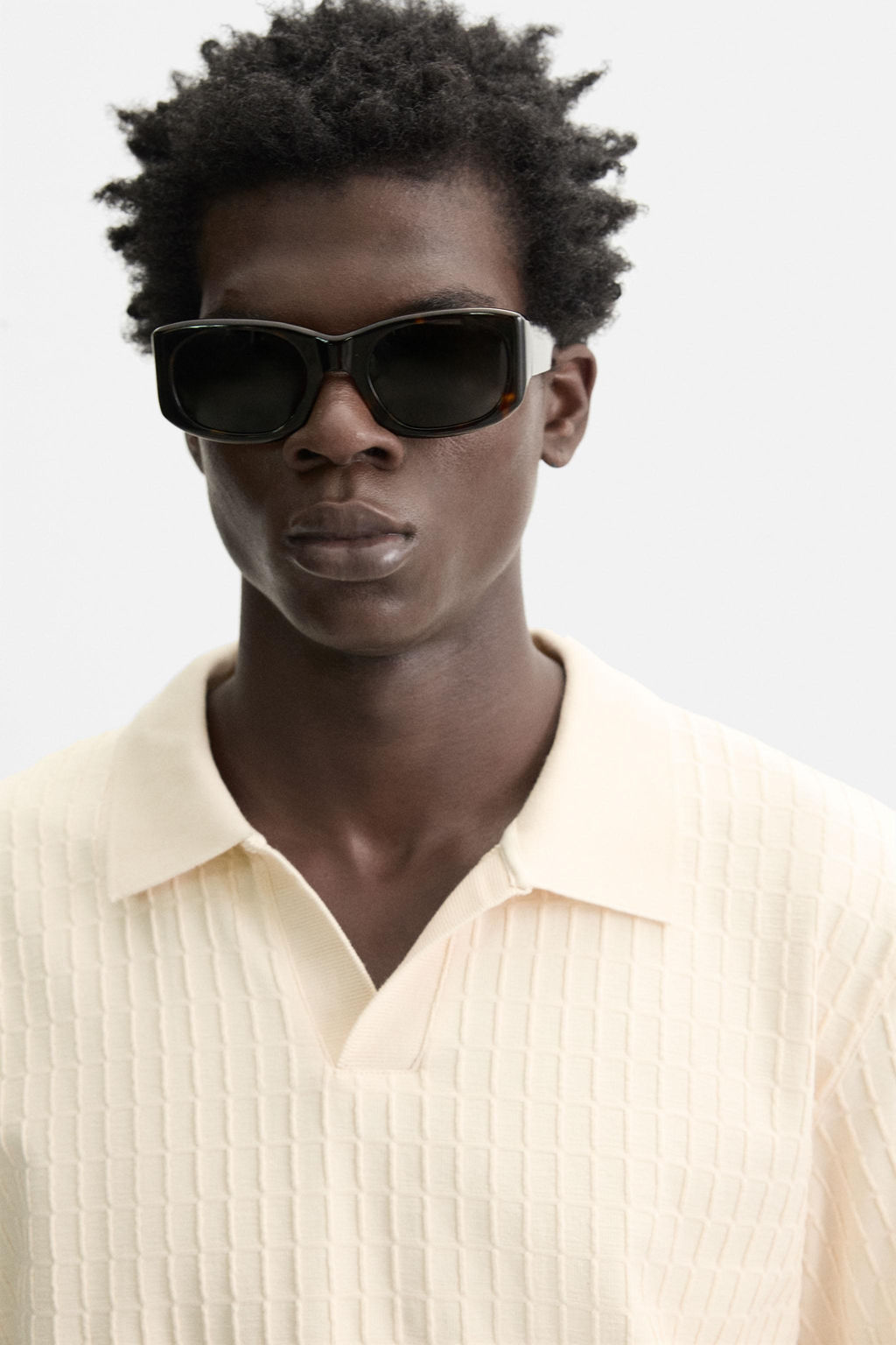 TEXTURED POLO SHIRT - Zara фото 6