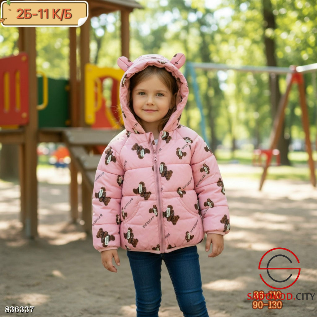 Куртка, холлофайбер для девочки - Bruno фото 4