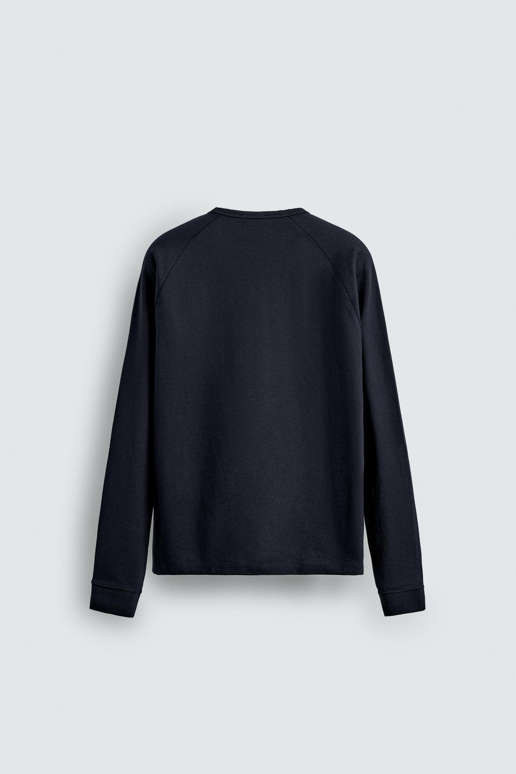 CAMISETA HEAVYWEIGHT CREWNECK / Azul profundo - Zara фото 8