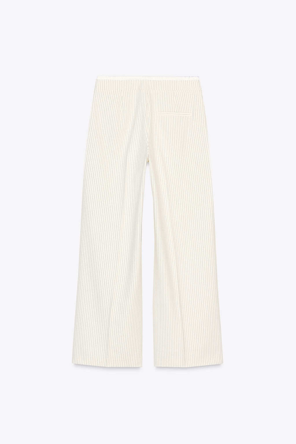 WIDE-LEG TROUSERS WITH DOUBLE WAISTBAND - Zara фото 9
