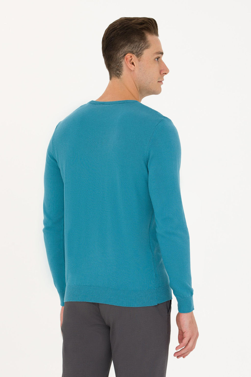 Мужской базовый свитер Petrol Неожиданная скидка в корзине - U.s. polo assn фото 5