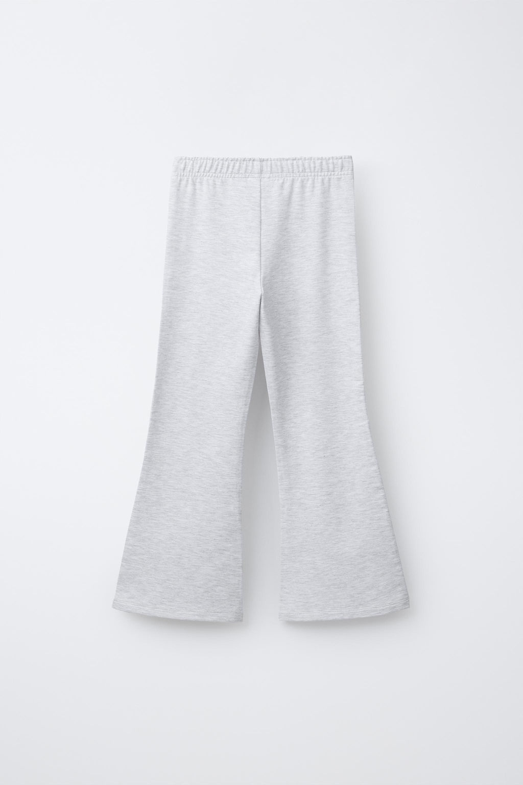 PANTAL?N FLARE FELPA / Gris vigor? - Zara фото 3