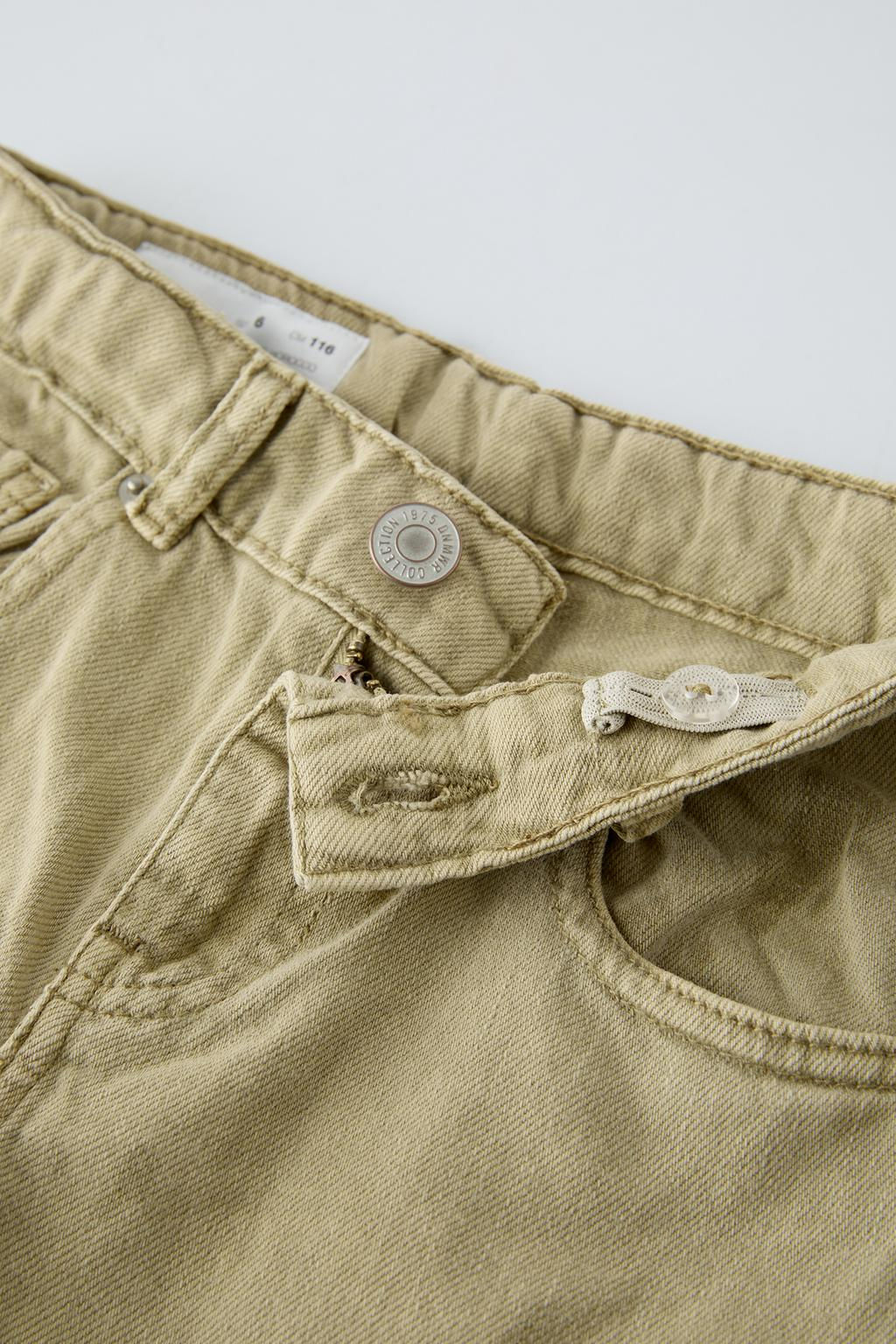 COK CEPLI FITILLI KUMAS KARGO PANTOLON - Zara фото 3