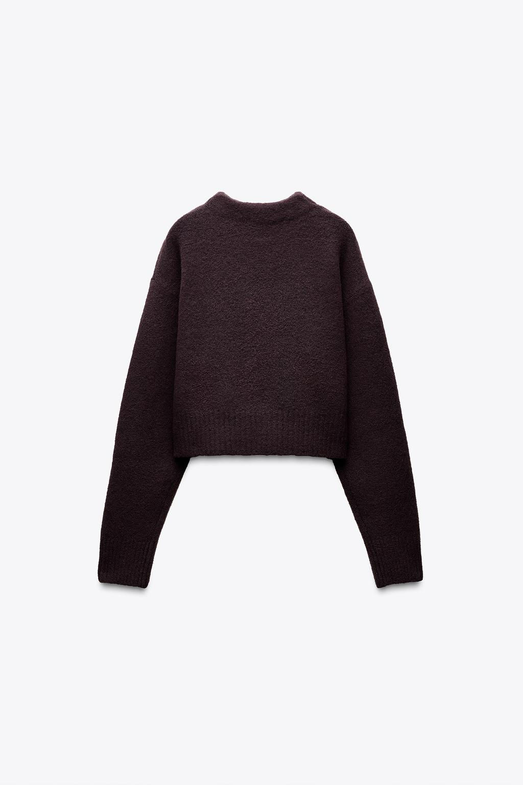 ROUND NECK KNIT SWEATER - Zara фото 18