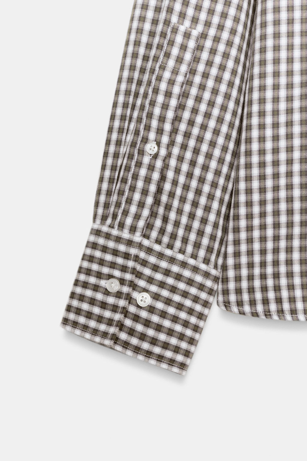 CHECKED OXFORD SHIRT - Zara фото 8
