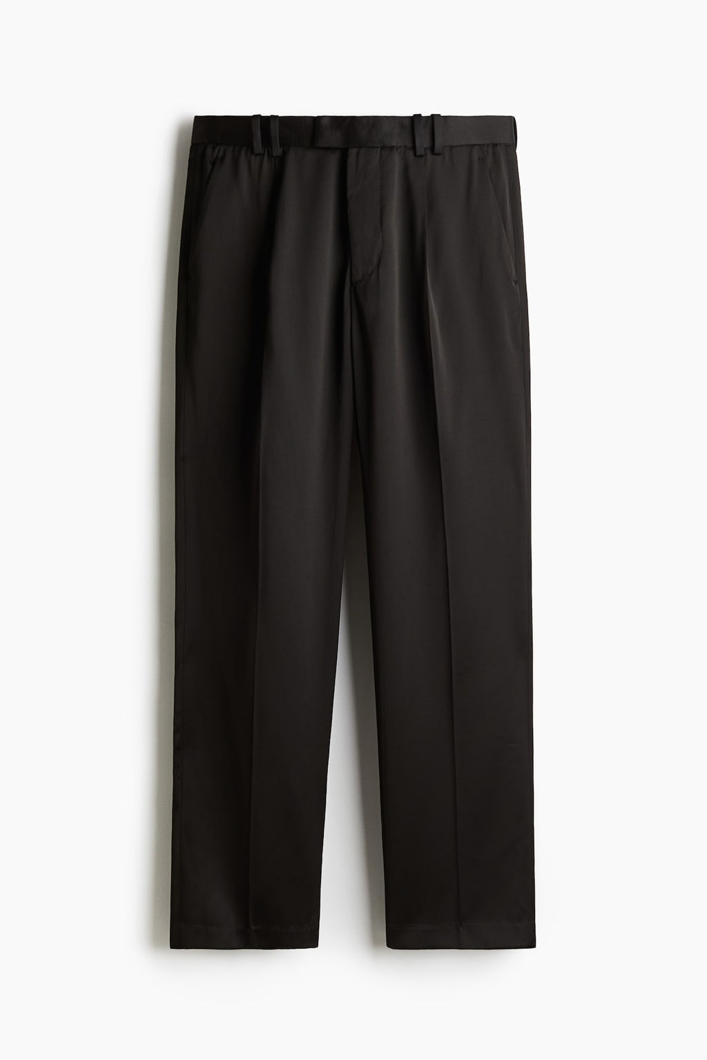 Pantalon de saten Relaxed Fit - H&m фото 5