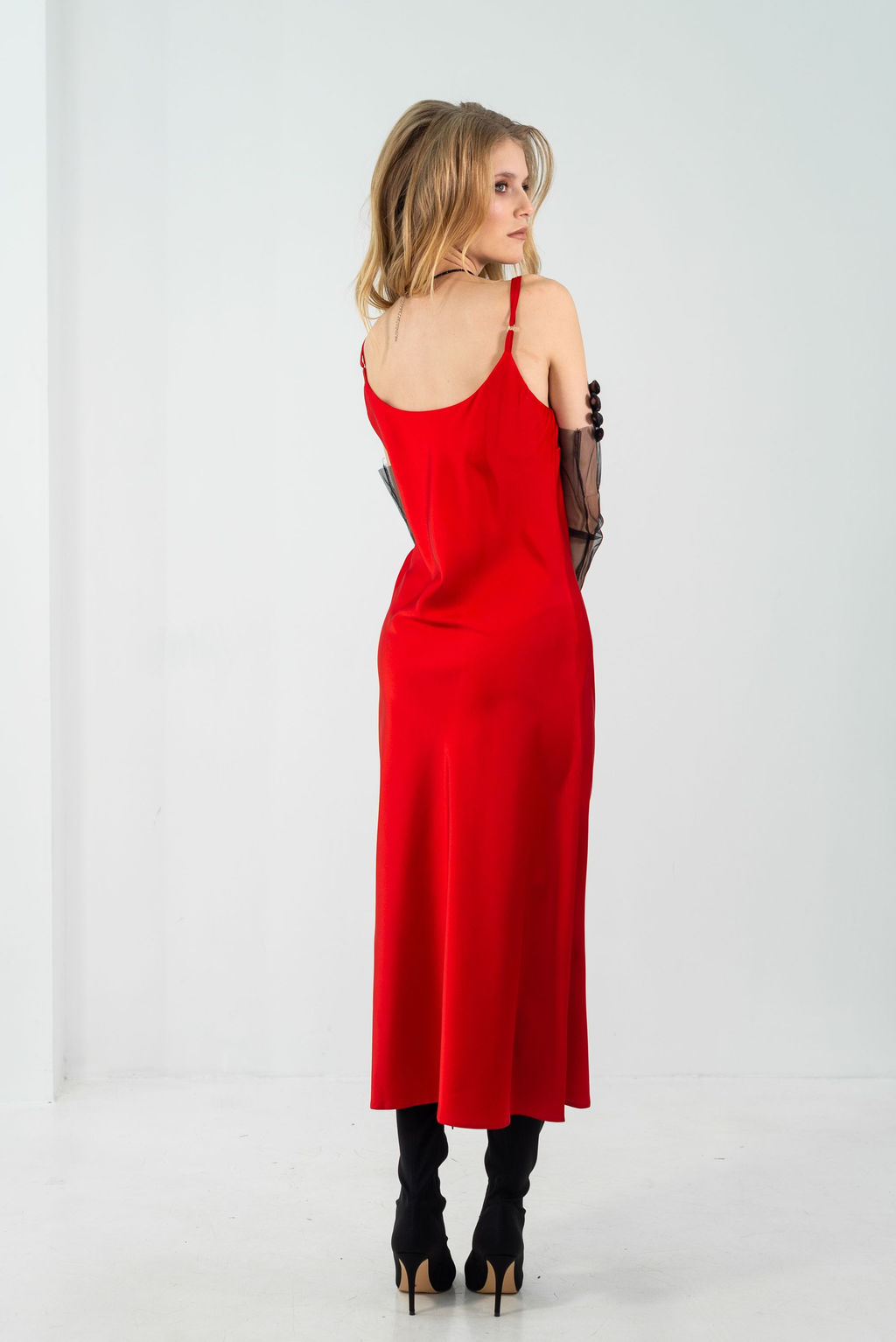 Платье Протея (красный) - Nadi bordo фото 3