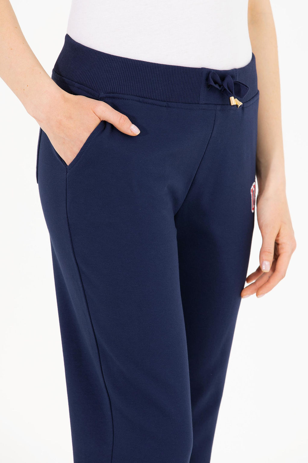 Женские темно-синие спортивные штаны - U.s. polo assn фото 5