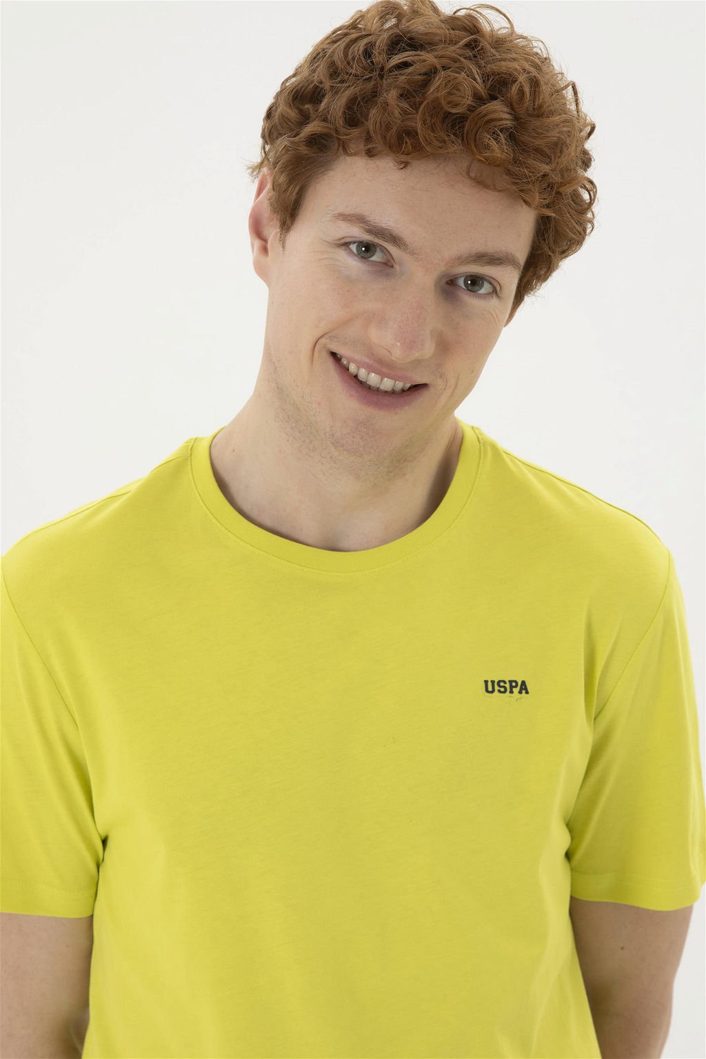 Футболка U.S. Polo Assn фисташкового цвета из хлопка фото 2